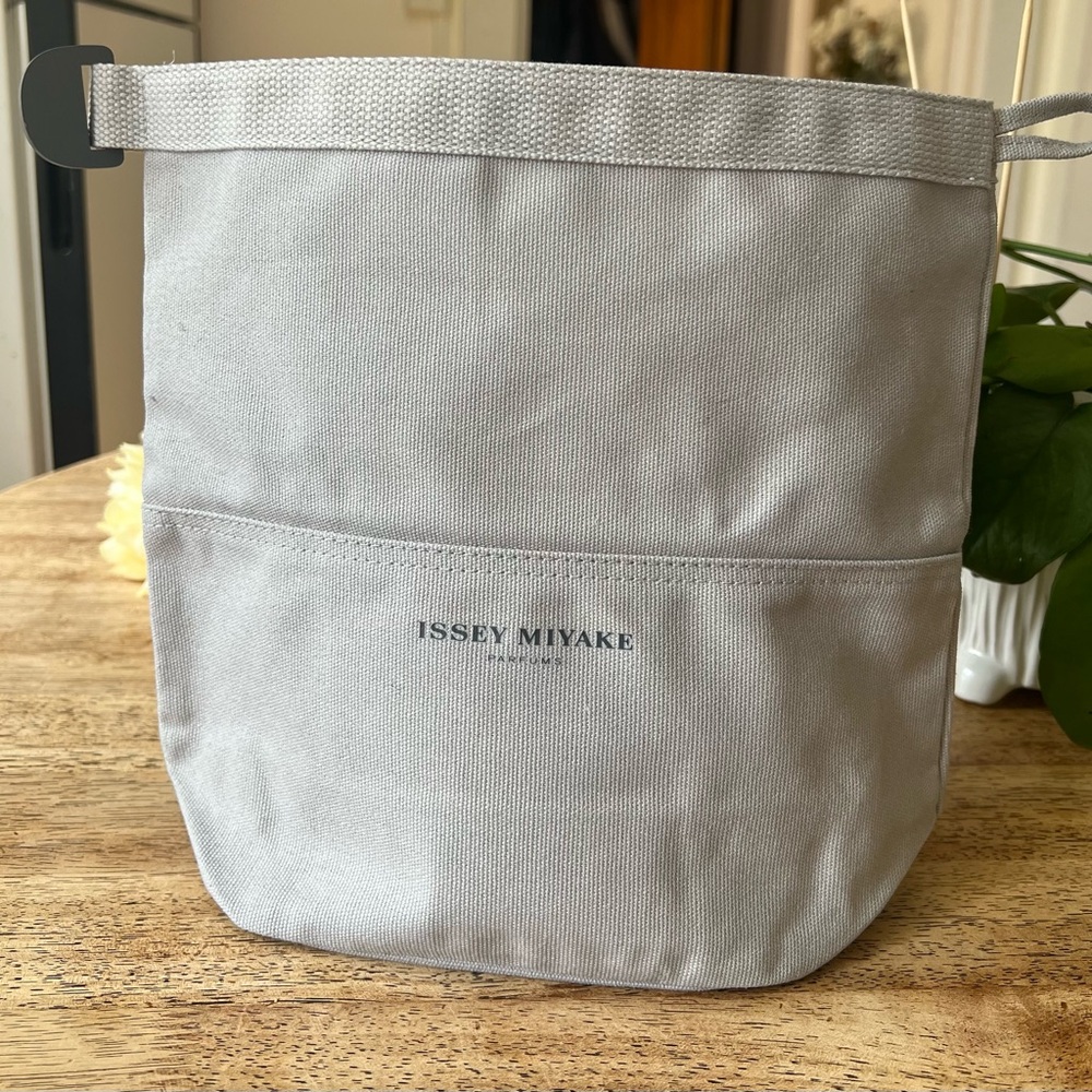 Issey Miyake Gray Canvas bag
